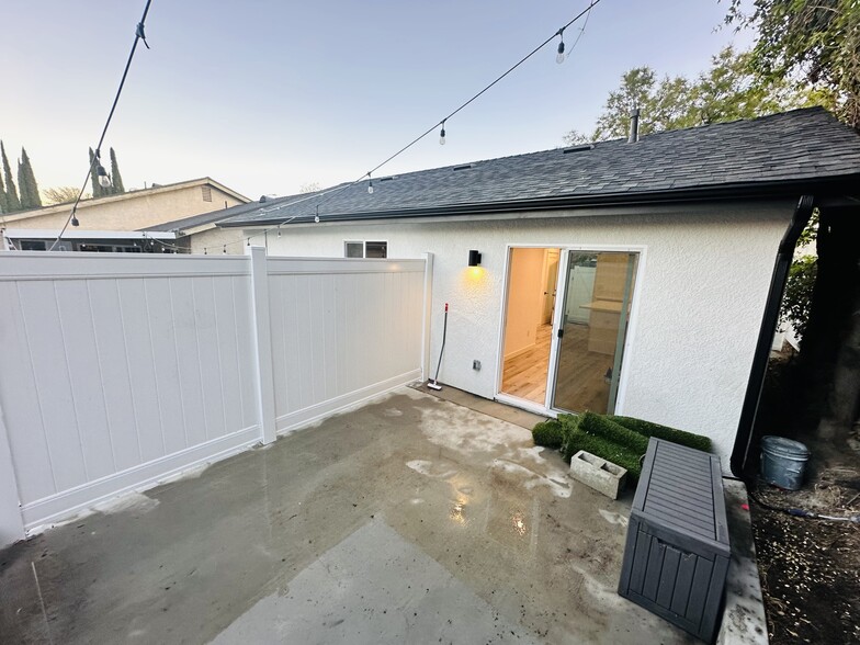 Private Backyard - 10201 Eton Ave