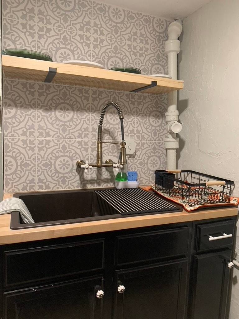 Kitchen space - Currently Unfinished - 1415 W 1st St