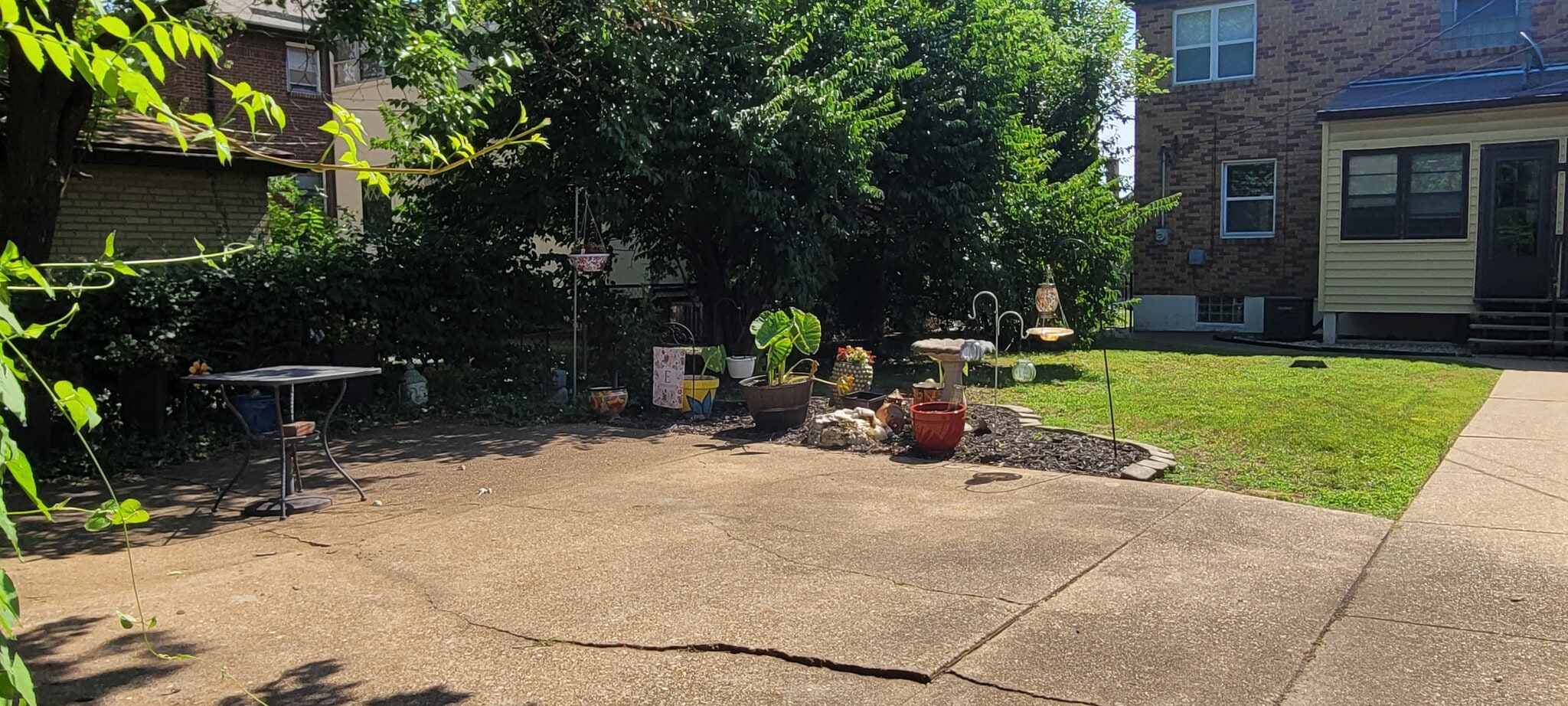Great large patio for grilling. - 3443 Lawn Ave
