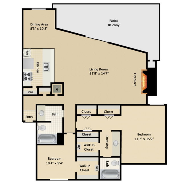 Floorplan - Avistar At Wood Hollow