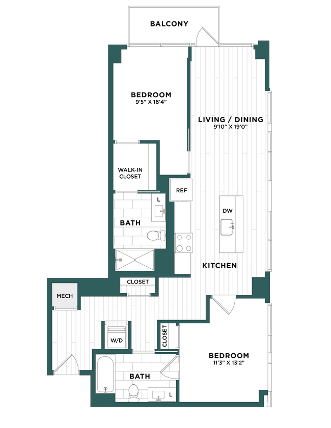 Floorplan - Park + Ford