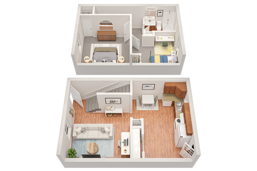 Interior Photo - The Lux Townhomes