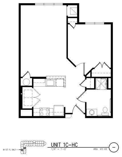 Floorplan - Roundtree Residences