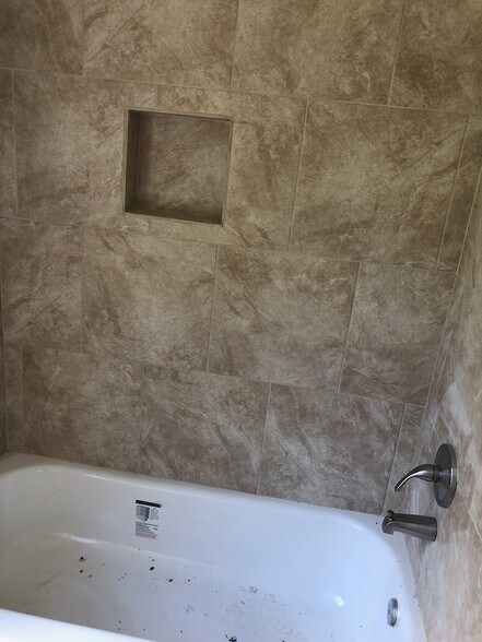 New shower. - 5235 Kingsbury St