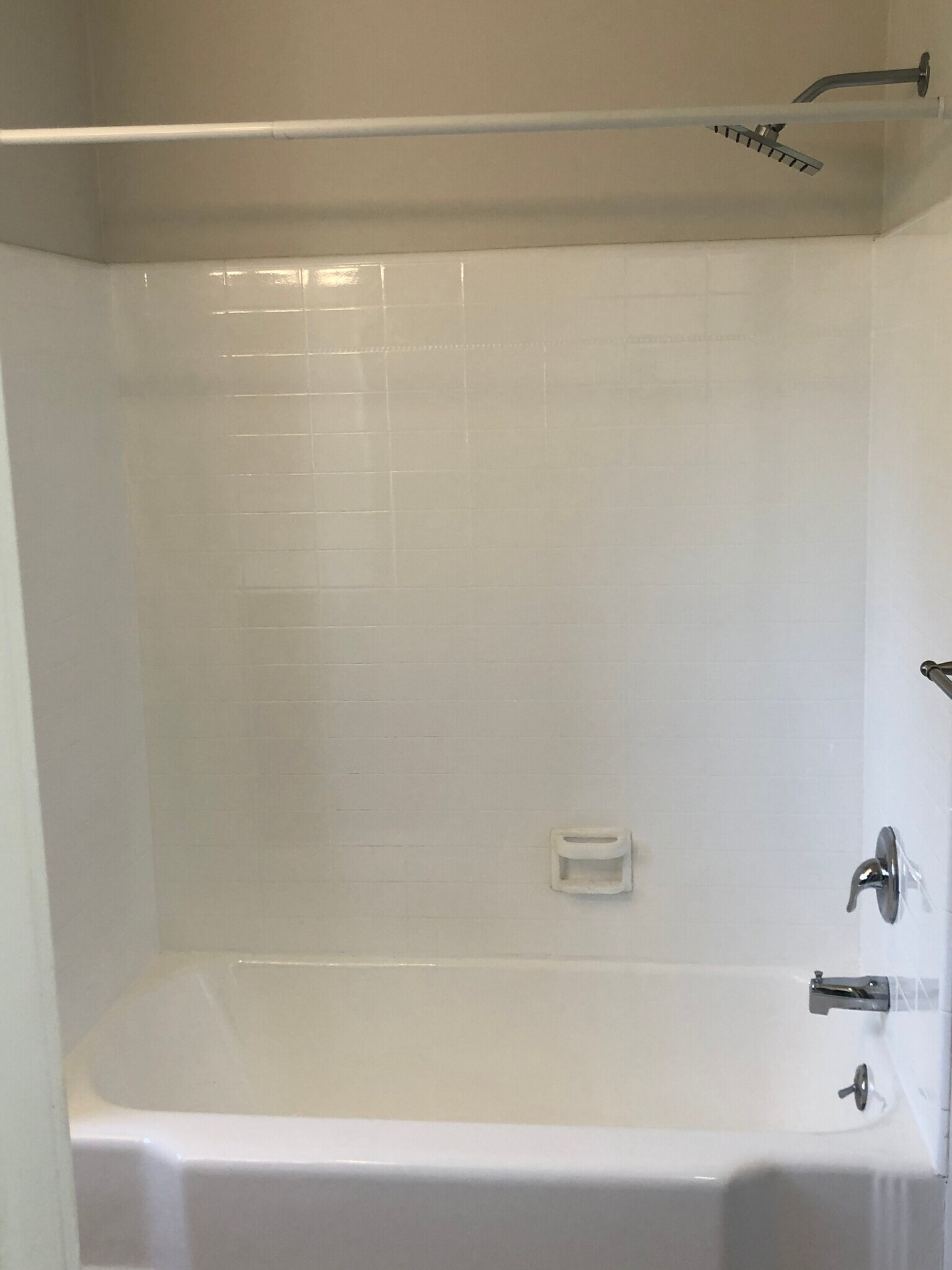 Newly painted shower - 1033 Pearl St