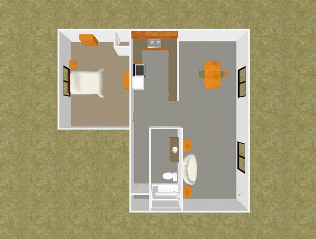 Floorplan - Westbury Apartments