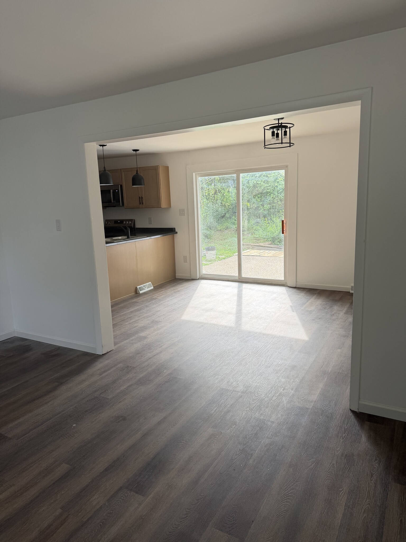 New flooring throughout entire apartment - 204 Betty St
