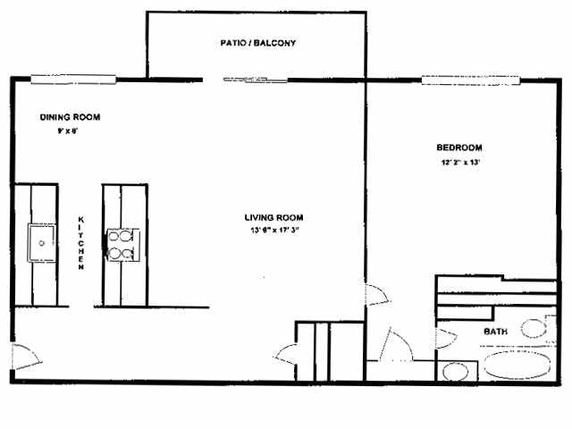 1BR/1BA - McClellan Terrace