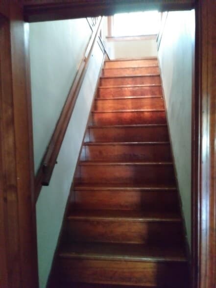 upstairs staircase - 2120 Allston Ave