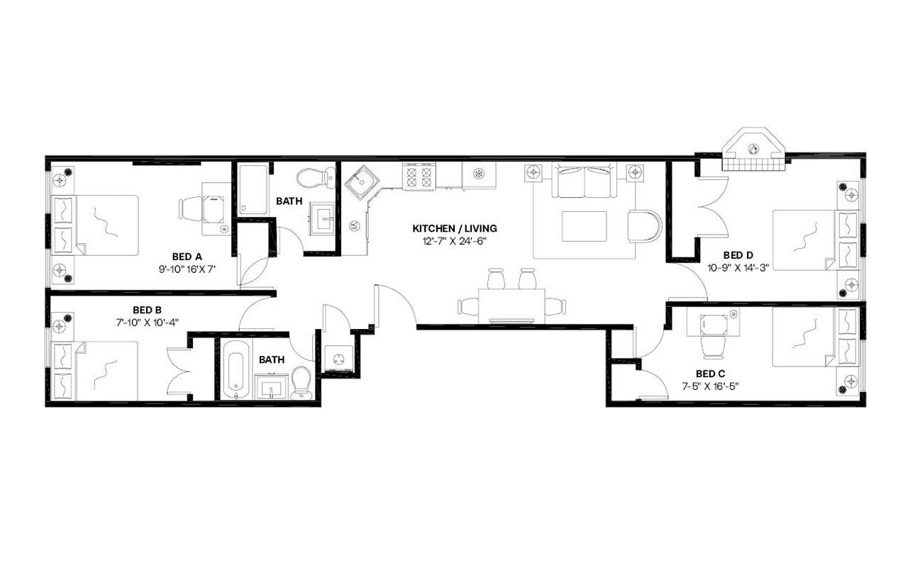 Building Photo - Room in Shared 4 bed/2 bath home