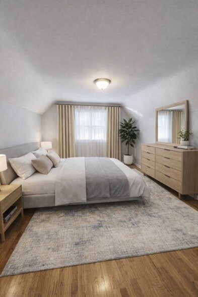 Extra large bedroom- fits king size bed - 2050 Hazen St