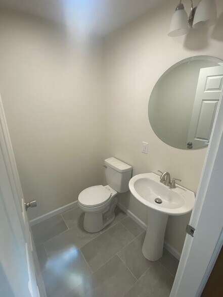 HALF BATHROOM - 3316 Asbury Rd