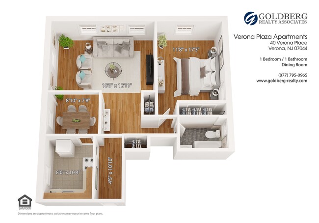 Floorplan - Verona Plaza Apartments