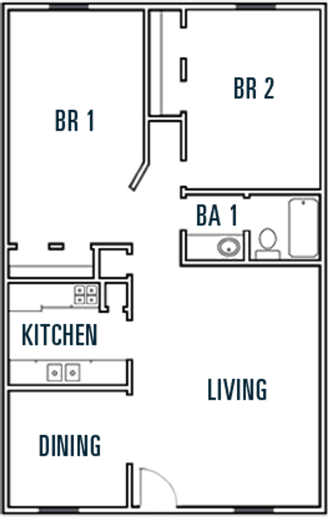 Floorplan - The Metropolis Apartments