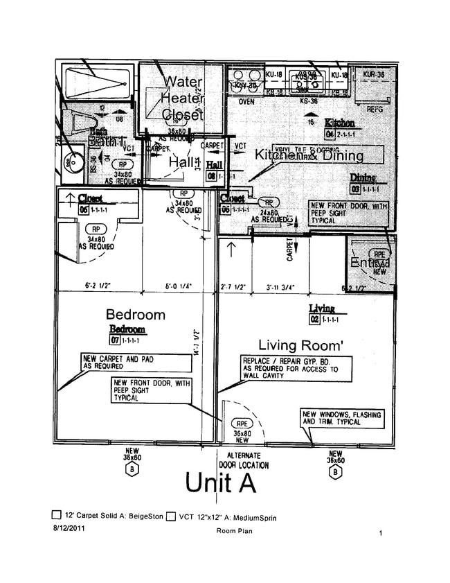 Unit A - Red Oak Apartments