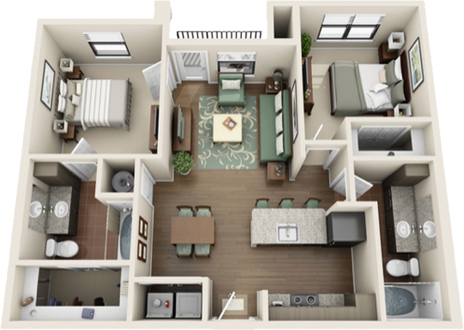 Floorplan - Amber Oaks