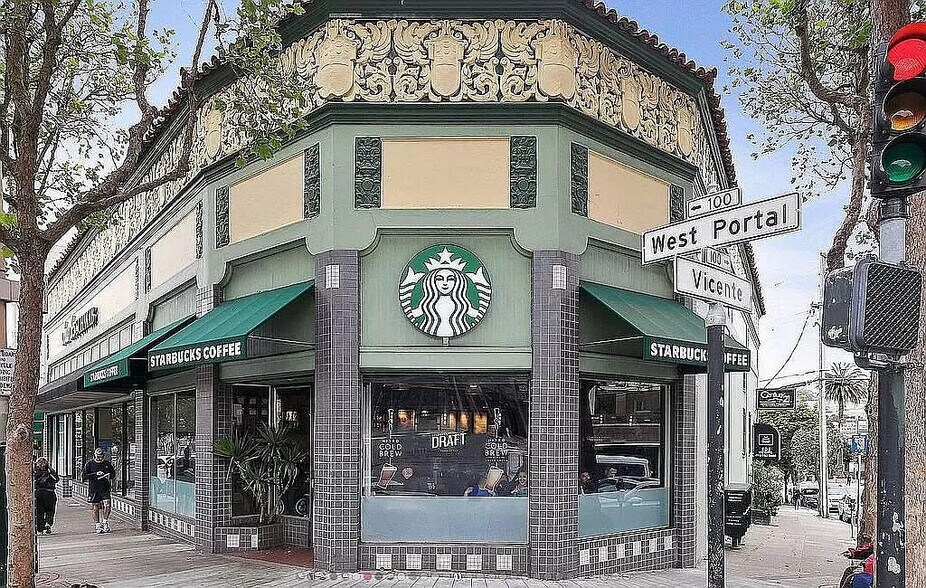 Near West Portal (Starbucks) - 3110 Ocean Ave