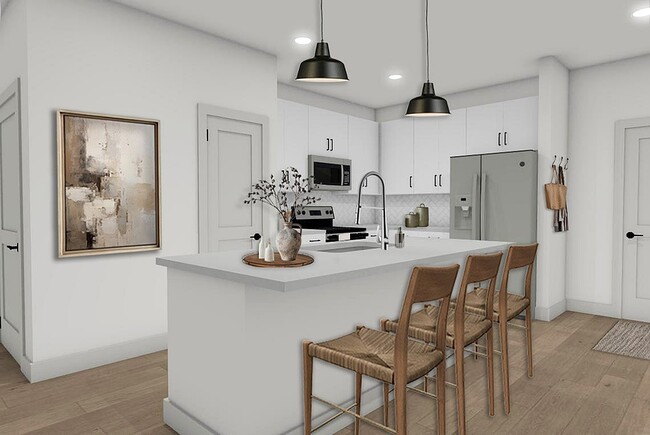 Garrett Turkey Creek Kitchen (Rendering) - Garrett Turkey Creek