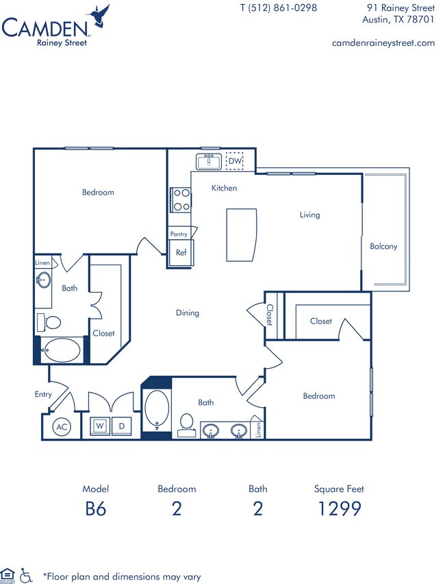 Floorplan - Camden Rainey Street