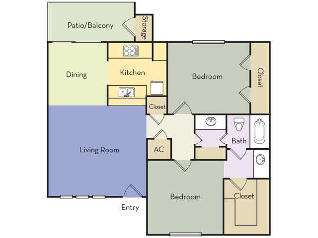 B1 - OakStone Apartment Homes