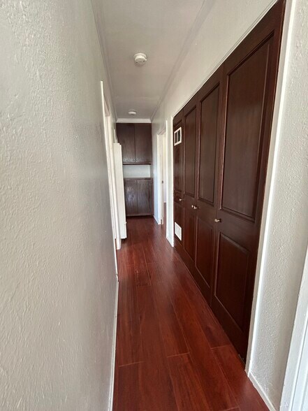 Hallway to doors and laundry room (Washer & Dryer) - 1156 N Chicago St