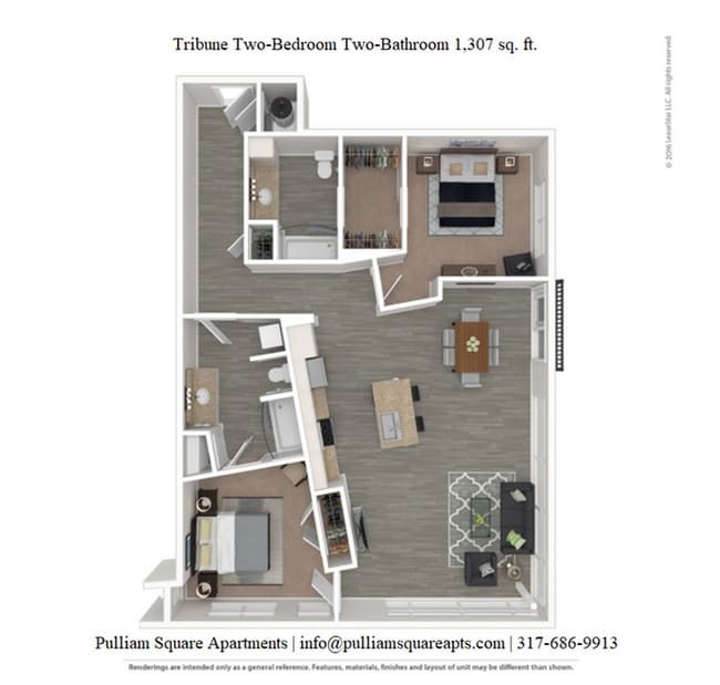 Tribune 2X2 - Pulliam Square
