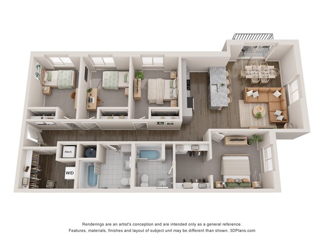 Floorplan - Agave House