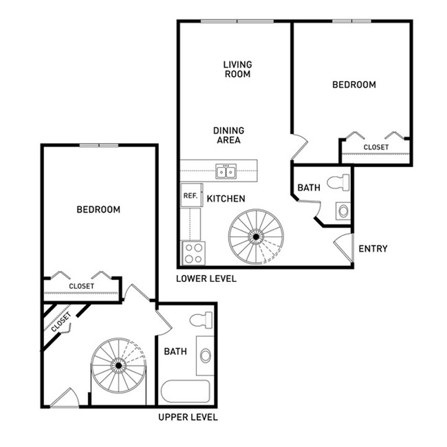 Floorplan - The Oaks Apartments