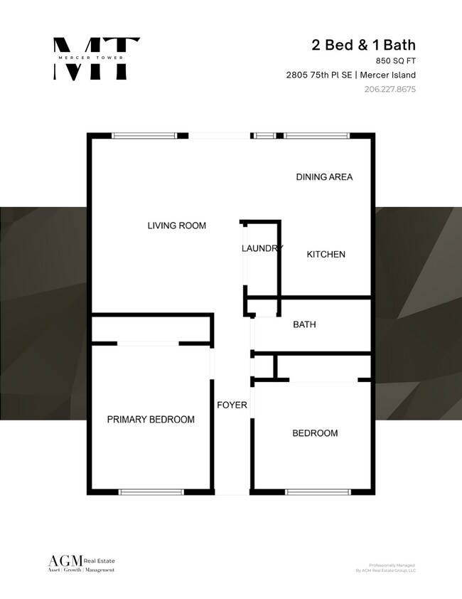 Floorplan - Mercer Towers