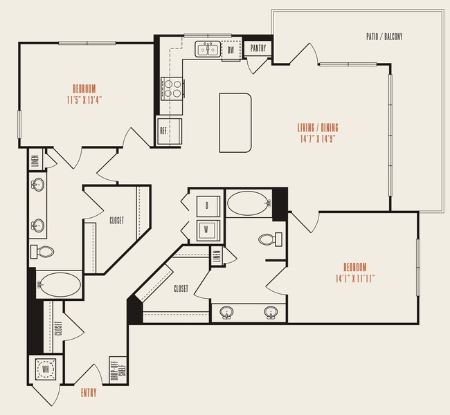 Floorplan - West Mockingbird