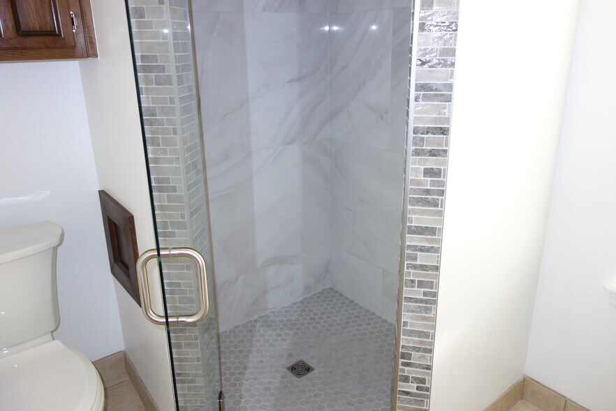 Updated Master bath walk-in shower - 3324 E 73rd St