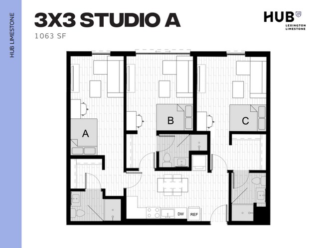 3x3 Studio A - Hub Limestone