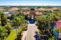 Aerial from street approaching community - Madison Gateway