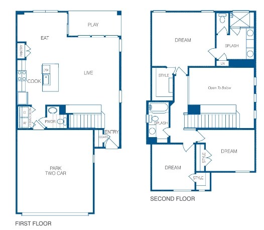 Floorplan - Rivers Edge Rental Homes