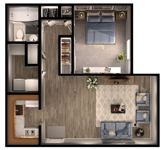 Floorplan - Envue Apartments