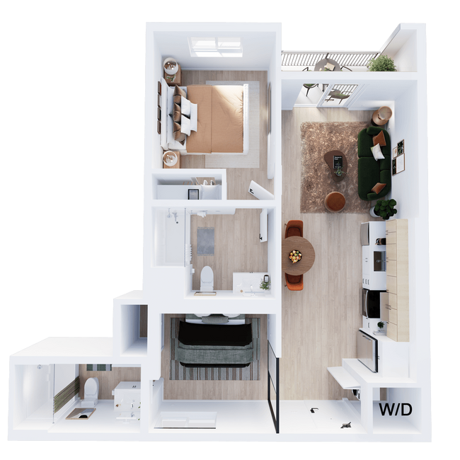 Floorplan - Echo 55