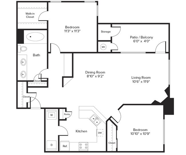 Floorplan - Avalon Willow Glen