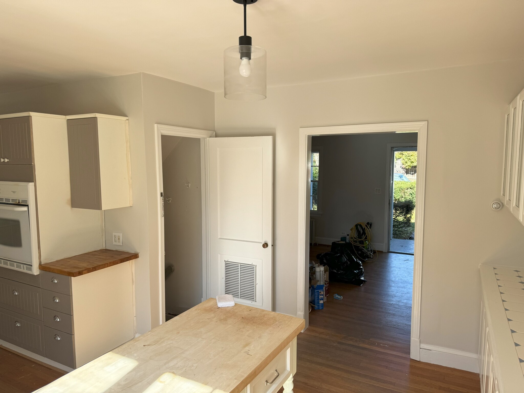 Dining to Living Room and front door - 302 Robertson Ave