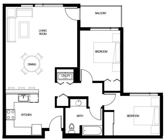 Floorplan - Second and Main