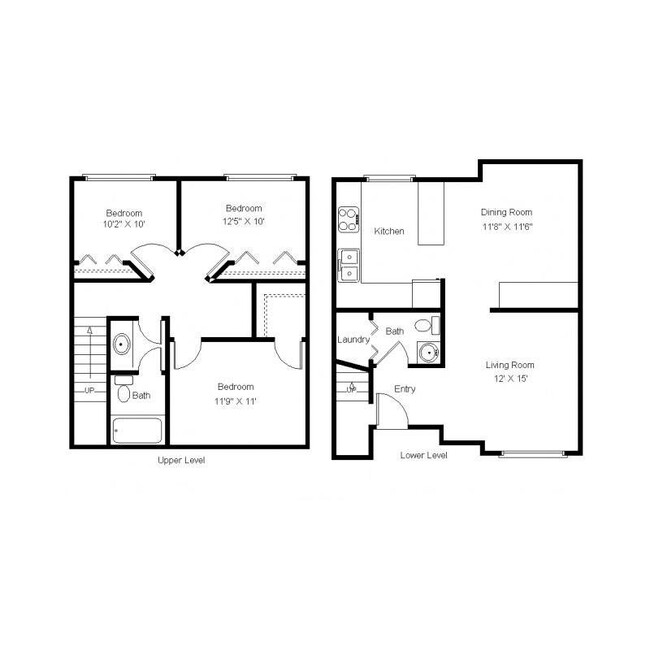 Floorplan - CHARTER OAKS TOWNHOMES