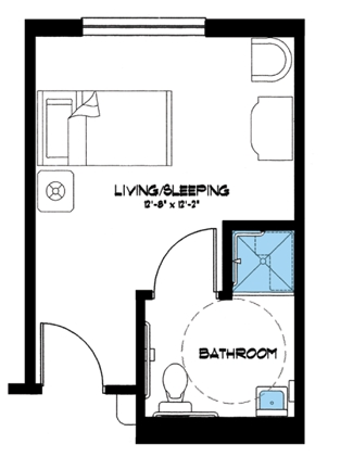 Studio - Aston Gardens At Pelican Marsh Senior Living