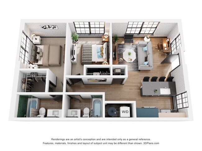 Floorplan - The Koken on Ohio