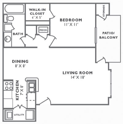 THE JUNIPER - Gentry Square Apartments
