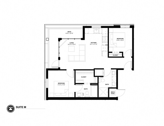 Floorplan - Telegraph Flats