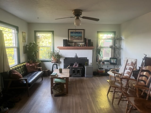 Light and bright front room, great for plants. - 8950 NE Emerson St