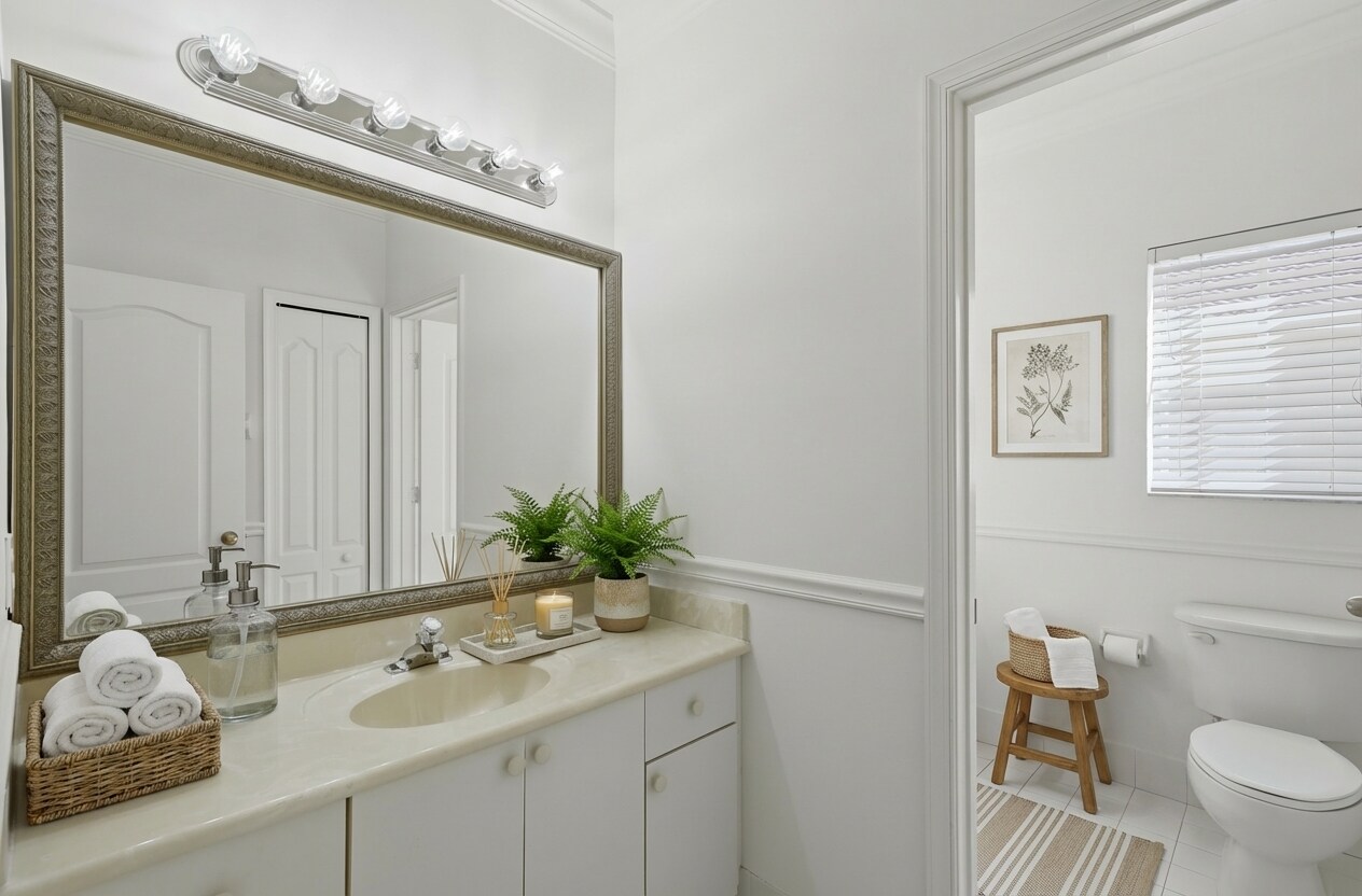 2nd Full Bath with Double Vanities - 2388 SW 127th Ave