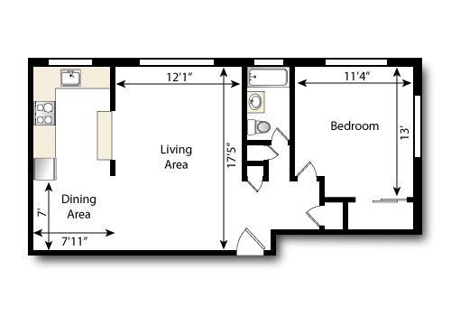 Floorplan - Chill Apartments