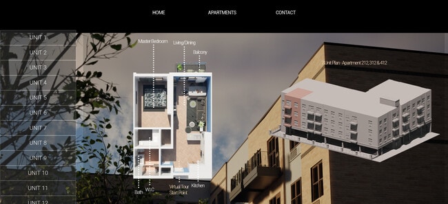 Floorplan - Gabriel Luxury Apartments-Call for details!