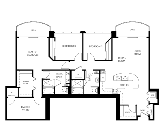 3BR/2BA - Allure Waikiki