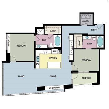 2BR/2BA - 717 Olympic